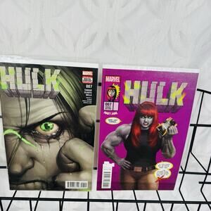Hulk 7 & #7 Mary Jane Homage‎ Variant Lot Jennifer Walters She Hulk Marvel Vol 4